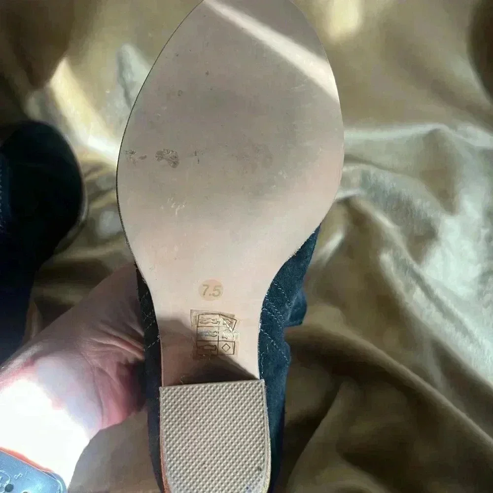 Jeffrey Campbell slip on Chelsea booties in black suede - Picture 5 of 7